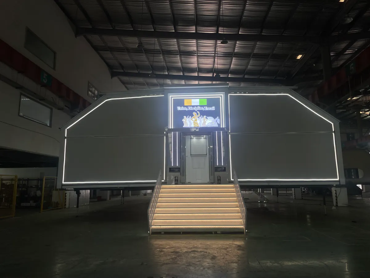 Customized venue presentation — Côte d’Ivoire